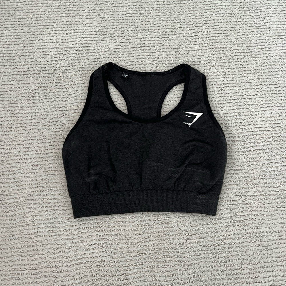 Gym Shark Grey Bra